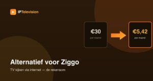 Alternatief voor Ziggo: Zo Kijk je TV voor €5,42 per Maand